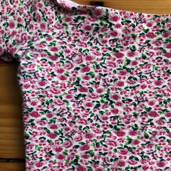 American Apparel Rosette Off the Shoulder Crop Top - Picture 3 of 4